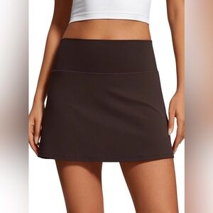 CRZ YOGA Butterluxe High Waisted Tennis Skirt for Women